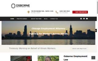 Osborne Employment Law website