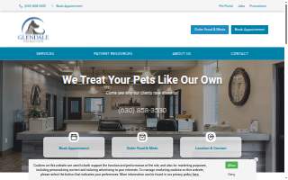 Glendale Animal Hospital of Glendale Heights website