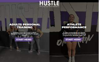 Hustle Strength and Performance - Main Street Glen Ellyn website