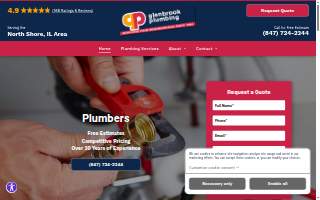 Glenbrook Plumbing Co website