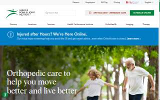 IBJI Physical & Occupational Therapy - Glenview website