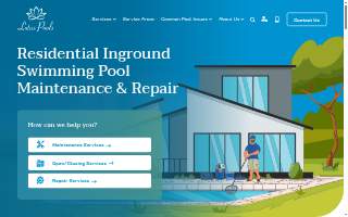 Lotus Pools of Glenview website