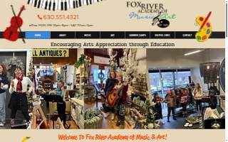 Fox River Academy of Music & Art website