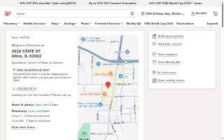 Walgreens Pharmacy of Godfrey website