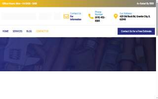 Bailey Sewer & Water website