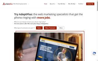 AdeptPlus of Grayslake website