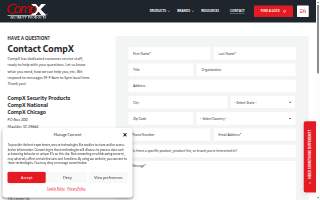 Compx Timberline website