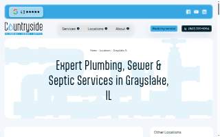 Countryside Plumbing Sewer and Septic of Grayslake website