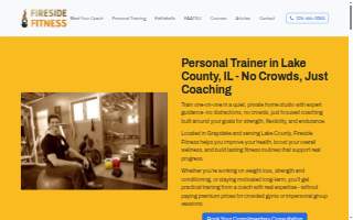 Fireside Fitness, LLC website