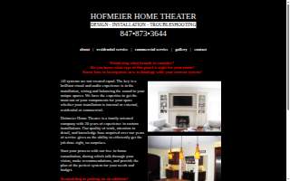 Hofmeier Home Theater Inc of Grayslake website
