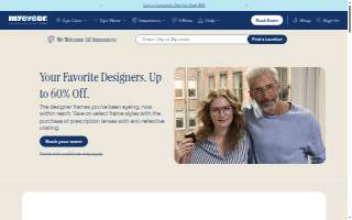 MyEyeDr. of Grayslake website