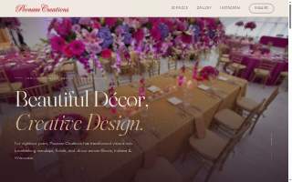 Poonam Creations website