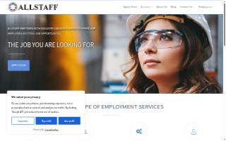 AllStaff website