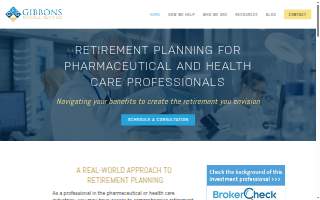 Gibbons Financial Group, Inc website