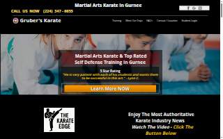 Gruber's Karate website