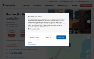 HearingLife of Gurnee IL website