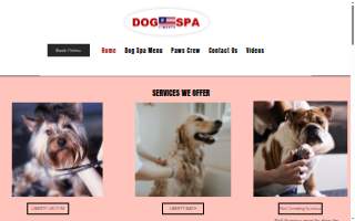 Liberty Dog Spa of Gurnee website