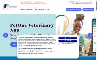 Hanover Park Animal Care Center website