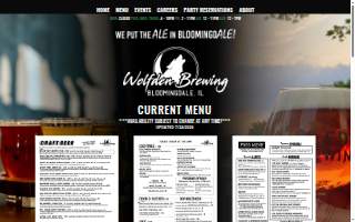 Wolfden Brewing Company of Hanover Park website