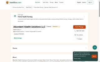 Health Solutions website