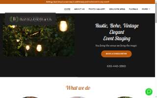 Plan Bea Events of Hazel Crest website