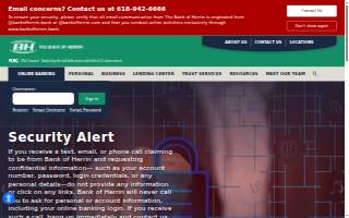 Bank of Herrin website