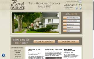 Bracy Insurance Agency, LLC website