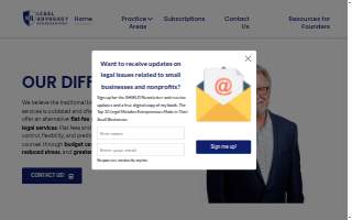 Legal Advocacy Headquarters website