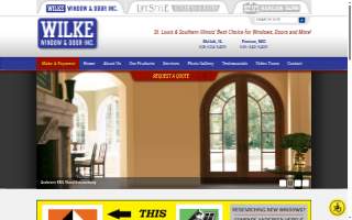 Wilke Window & Door Inc website