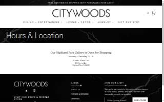 Citywoods website