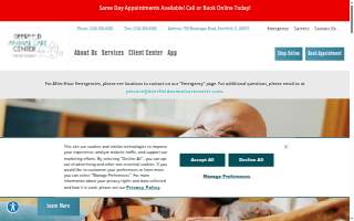 Deerfield Animal Care Center website
