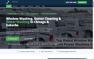 My Window Washing of Carol Stream website