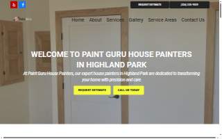 Paint Guru House Painters website