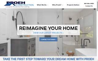 Proeh Construction website