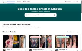 Tattoo Art Collective of Lake Forest website