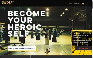 Temple of Kung Fu website