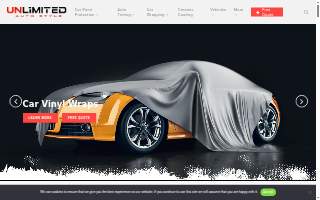 Unlimited Auto Style | XPEL Window Tinting And Paint Protection Shop website