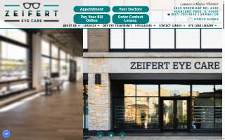 Zeifert Eye Care website