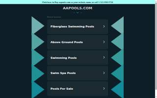 AAA Pools & Spas of Hoffman Estates website