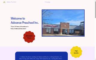 Advance Preschool Inc website