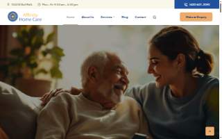 Affinity Home Care Group website