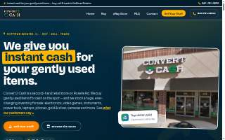 Convert 2 Cash website