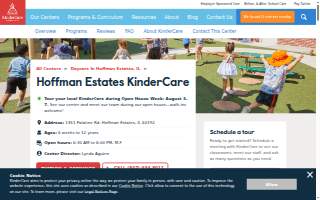 Hoffman Estates KinderCare website