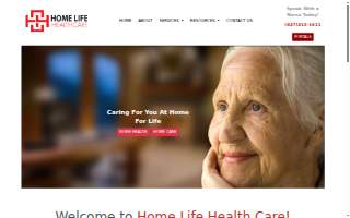 Home Life Healthcare, Corp. website