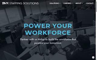 RHM Staffing Solutions of Orland Park website