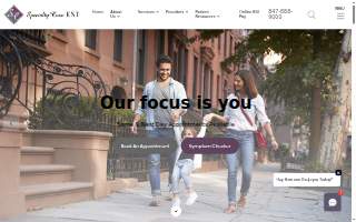 Specialty Care ENT of Hoffman Estates website