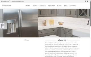 LUIS Cabinet Depot website