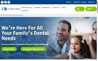 1st Family Dental of Algonquin website