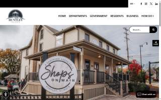 Huntley Area Public Library website