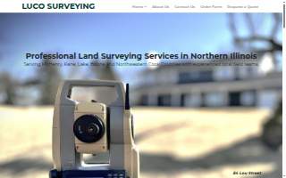 Luco Surveying of Huntley website